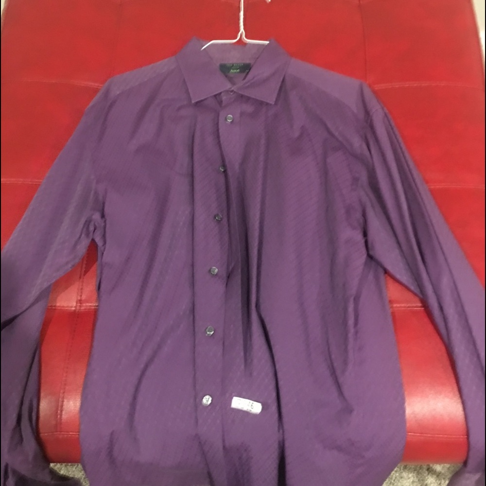 Purple dress shirt